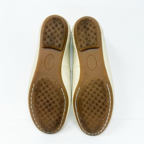 Boc Born Concept Cream Boat Loafers 7.5M Slip On Moccasin Preppy Nautical 90s - Picture 7 of 14